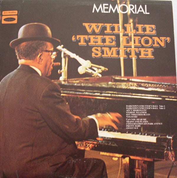 Willie "The Lion" Smith : Memorial (LP, Mon)