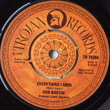 Ken Boothe : Everything I Own (7", Single)