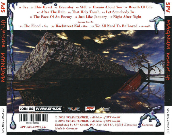 Magnum (3) : Breath Of Life (CD, Album, Ltd, Sli)