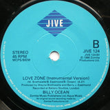 Billy Ocean : Love Zone (7", Single)