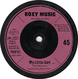 Roxy Music : Angel Eyes (7", Single, Sol)