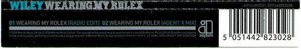 Wiley (2) : Wearing My Rolex (CD, Single, CD1)