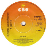 Sutherland Brothers & Quiver : Secrets (7", Single, Sol)