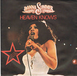 Donna Summer : Heaven Knows (7", Single, Sol)
