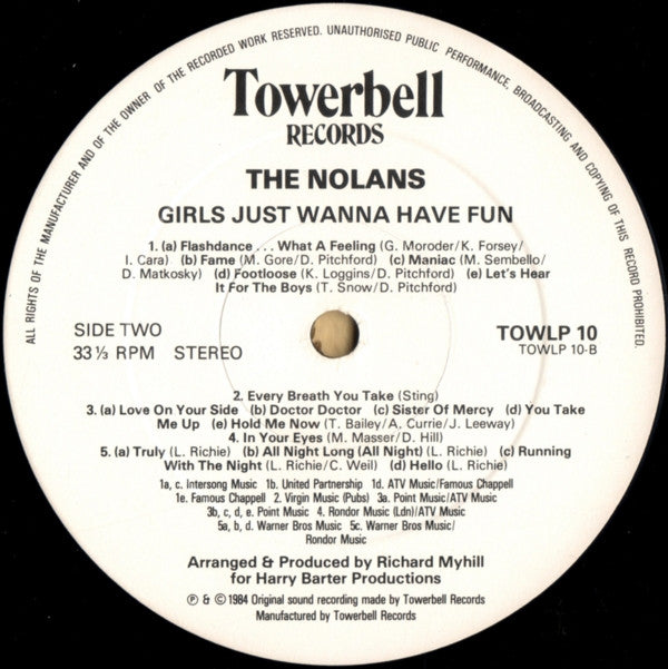 The Nolans : Girls Just Wanna Have Fun! (LP, Album)