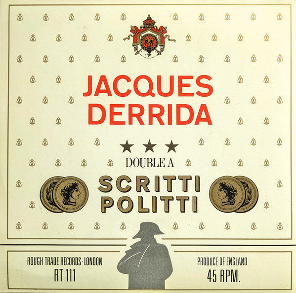 Scritti Politti : Asylums In Jerusalem / Jacques Derrida (7", Single)