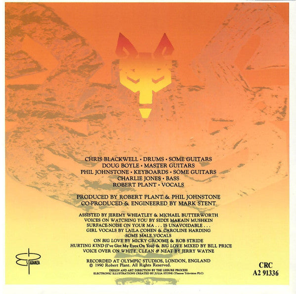 Robert Plant : Manic Nirvana (CD, Album, Club)