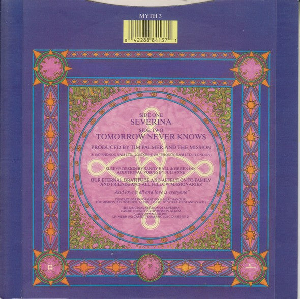 The Mission : V (7", Single, Pap)