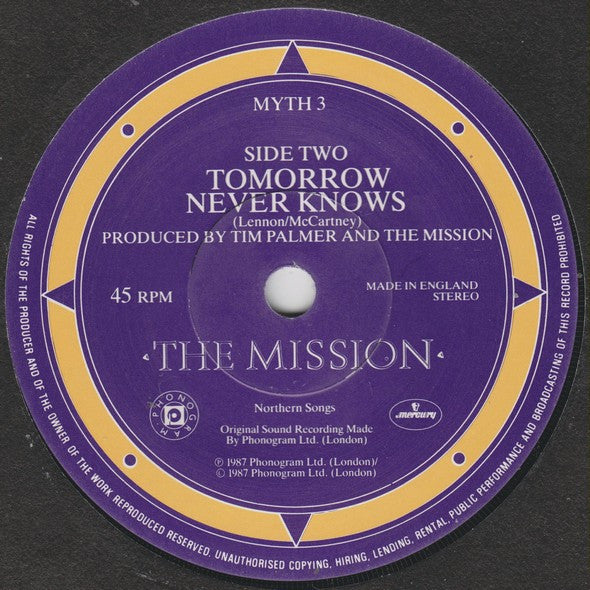 The Mission : V (7", Single, Pap)