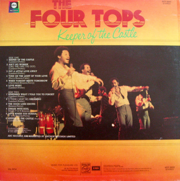 Four Tops : Keeper Of The Castle (LP, Album, RE)
