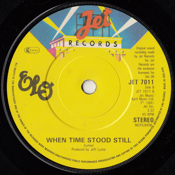 Electric Light Orchestra : Hold On Tight (7", Single)