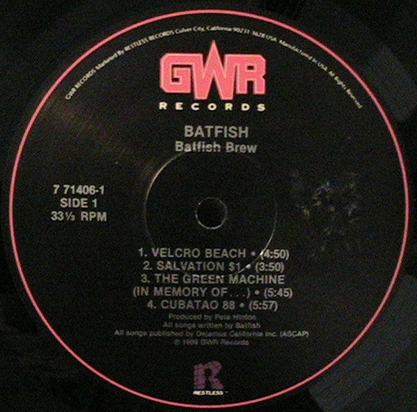 The Batfish Boys : Batfish Brew (LP, Album)