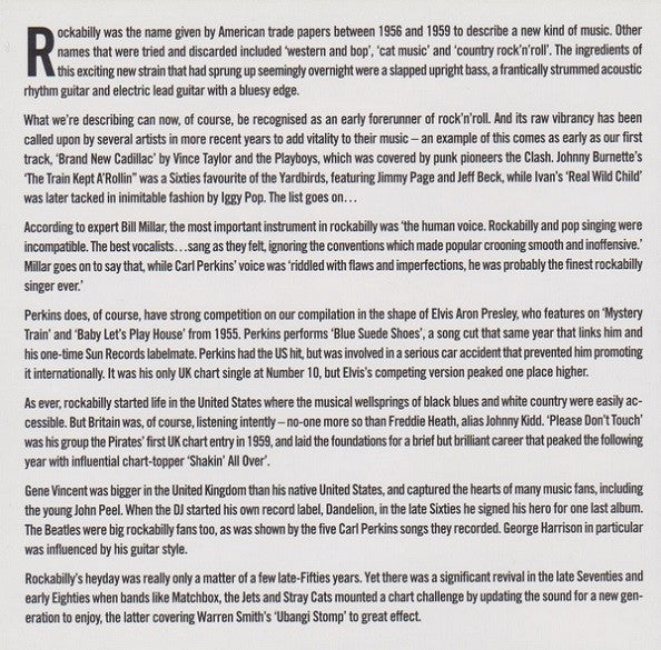 Various : Real Raw Rockabilly (2xCD, Comp)