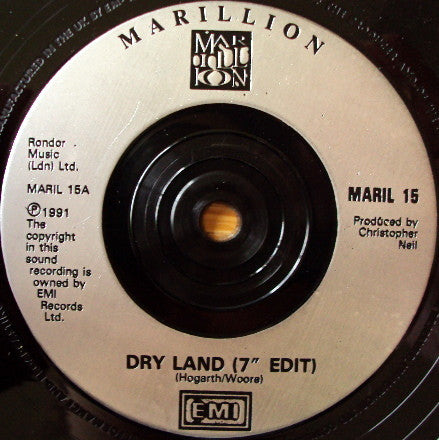 Marillion : Dry Land (7", Single)