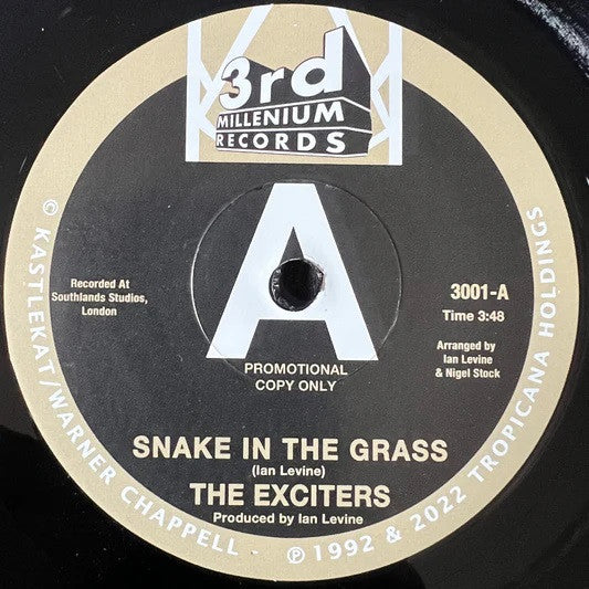 The Exciters : Snake In The Grass (7", Mono, Ltd)