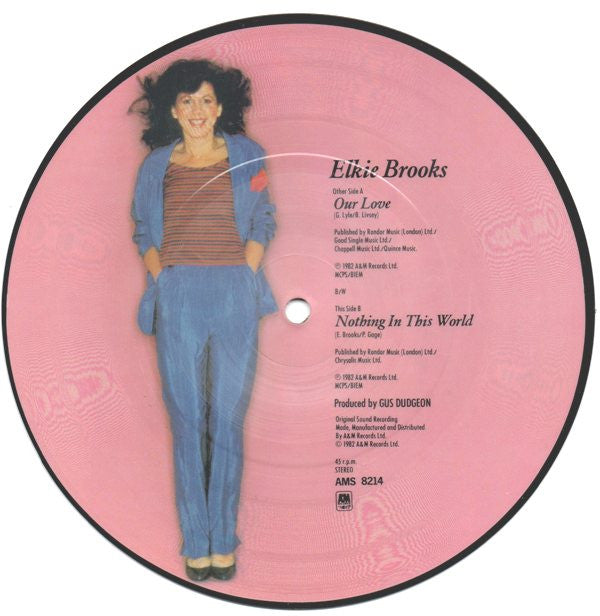 Elkie Brooks : Our Love (7", Pic)