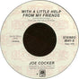 Joe Cocker : With A Little Help From My Friends / Delta Lady (7", Single, RE)