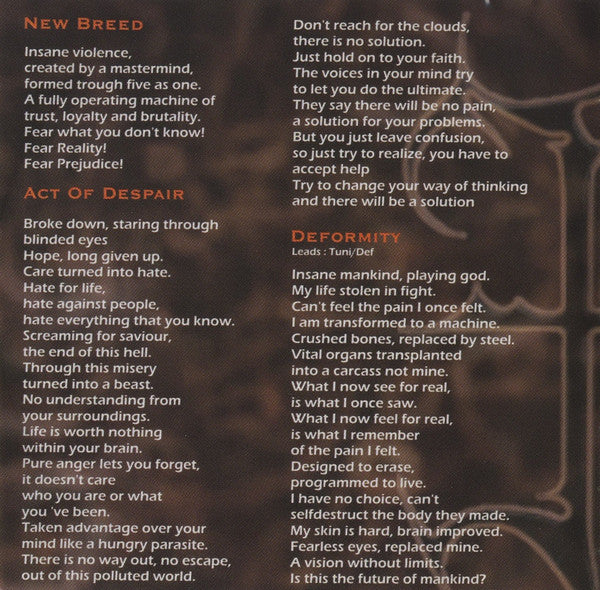 Prejudice : Reality (CD, Album)