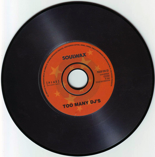 Soulwax : Too Many DJ's (CD, Single, CD1)