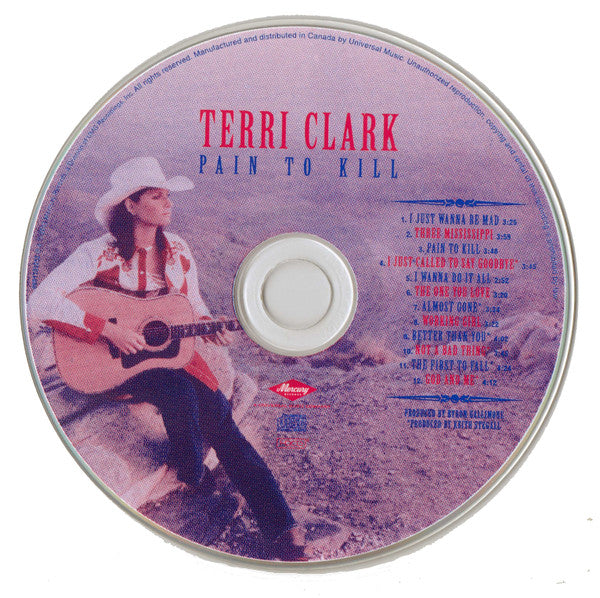 Terri Clark : Pain To Kill (CD, Album)