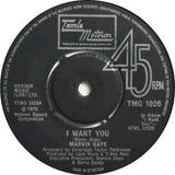 Marvin Gaye : I Want You (7", Single)