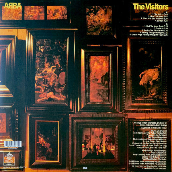 ABBA : The Visitors (LP, Album, RE, RM, 180)