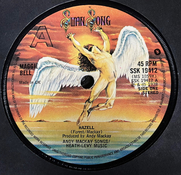 Maggie Bell : Hazell (7", Promo)