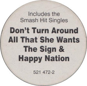 Ace Of Base : Happy Nation (U.S. Version) (CD, Album)