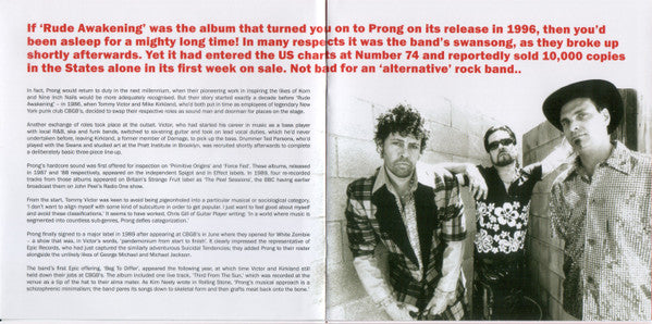 Prong : Rude Awakening (CD, Album, RE, RM, Dig)