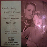 Jeanette MacDonald and Nelson Eddy : Golden Songs Golden Voices (7", EP)