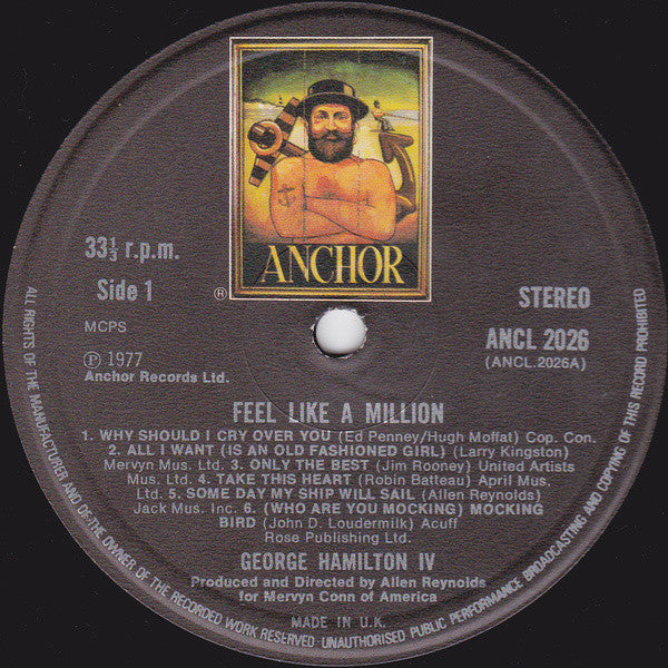 George Hamilton IV : Feel Like A Million (LP, Album)