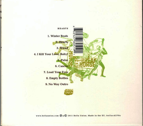 I Break Horses : Hearts (CD, Album)