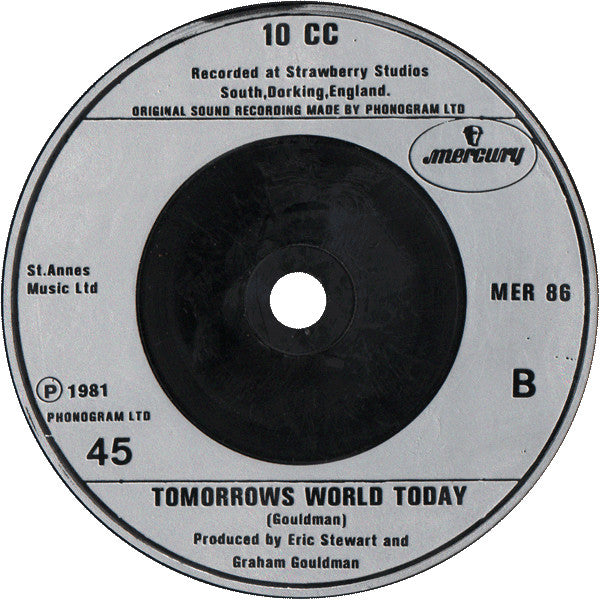 10cc : Don't Turn Me Away (7", Single)