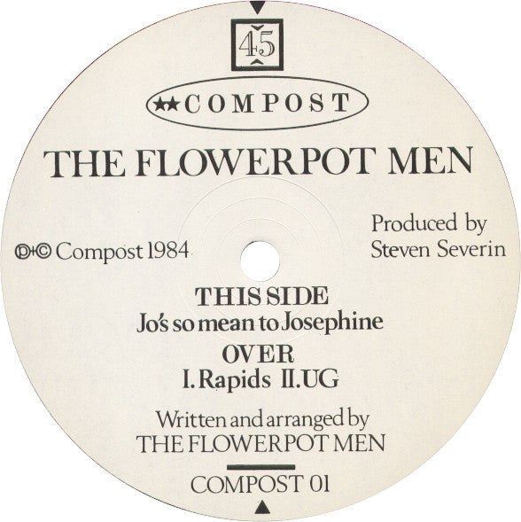 The Flowerpot Men : Jo's So Mean (12")