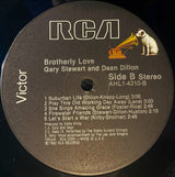 Gary Stewart And Dean Dillon : Brotherly Love (LP, Album)