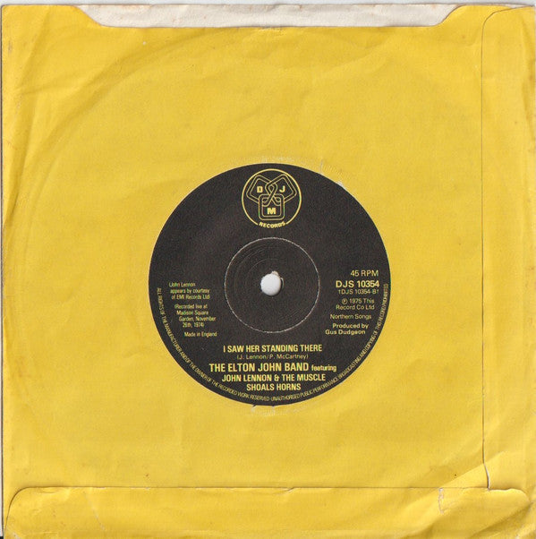 Elton John Band : Philadelphia Freedom (7", Single)