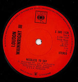 Loudon Wainwright III : Dead Skunk (7", Single, Sol)