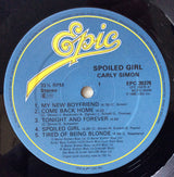 Carly Simon : Spoiled Girl (LP, Album)