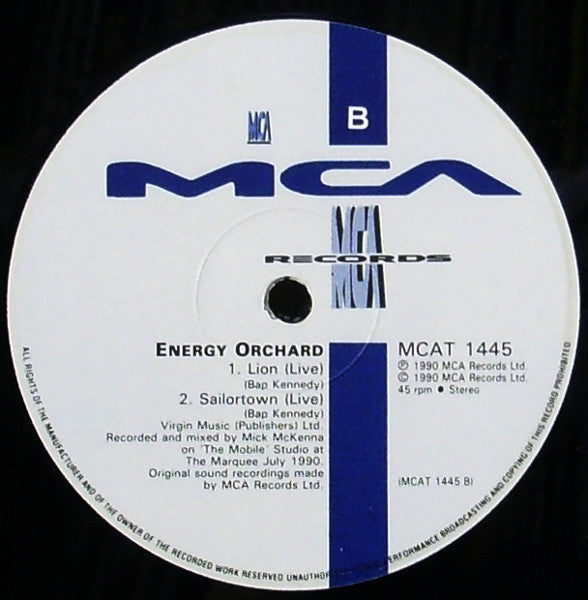 Energy Orchard : Somebody's Brother (12", EP)