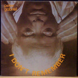 Peter Gabriel : I Don't Remember (7", Single)