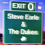 Steve Earle & The Dukes : Exit 0 (CD, Album, RP)