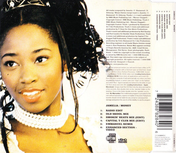 Jamelia : Money (CD, Single, Enh)