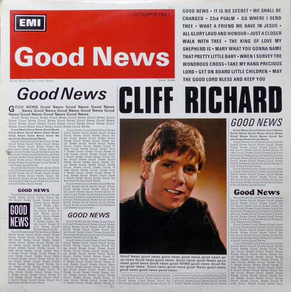 Cliff Richard : Good News (LP, Album, RE)