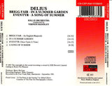 Frederick Delius, Hallé Orchestra, Vernon Handley : A Song Of Summer · Brigg Fair · In A Summer Garden ·  Eventyr (CD)