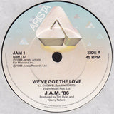 Jersey Artists For Mankind : We've Got The Love (7")