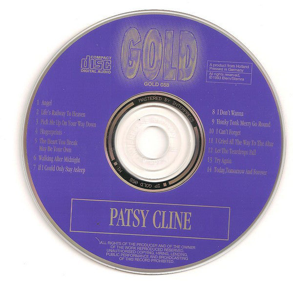 Patsy Cline : Gold (CD, Comp)