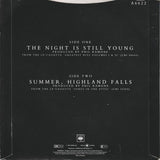 Billy Joel : The Night Is Still Young (7", Single)