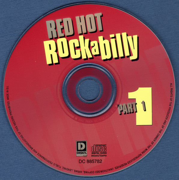 Various : Red Hot Rockabilly Part 1 (CD, Comp)