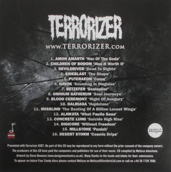 Various : Fear Candy 91 (CD, Comp, Promo)