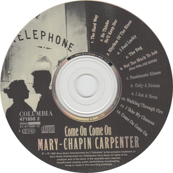 Mary Chapin Carpenter : Come On Come On (CD, Album)